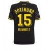 Borussia Dortmund Mats Hummels #15 Bortedrakt Kvinner 2022-23 Kortermet